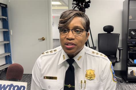 DC’s new acting police chief says she won’t be satisfied until crime goes down
